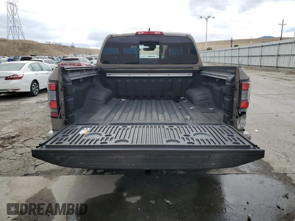 2023 Nissan Frontier Pro-4X with VIN 1N6ED1EK5PN641391, listed as a Copart auction lot 46895485 with 17,465 mi miles and Salvage title. Bid and sale history available at DreamBid. Image 6.