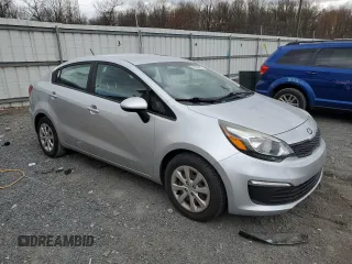 2017 Kia Rio LX with VIN KNADM4A37H6013291, listed as a Copart auction lot 50388275 with 76,364 mi miles and Salvage Title. Bid and sale history available at carsss.com. Image 4.