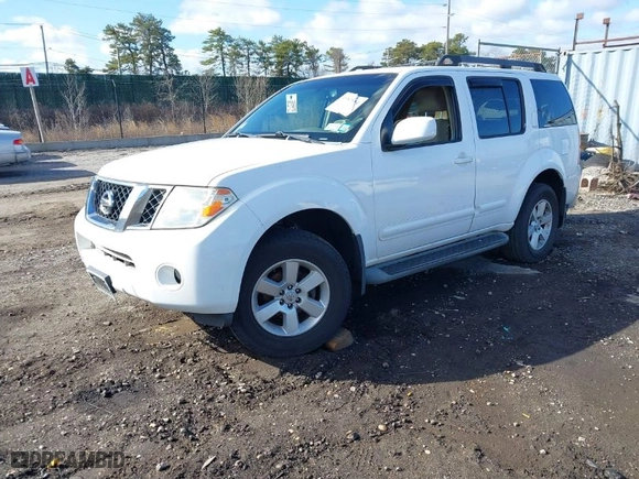 2008 Nissan Pathfinder SE with VIN 5N1AR18B48C611225, listed as a IAAI auction lot 41839514 with NaN miles. Bid and sale history available at carsss.com. Image 2.