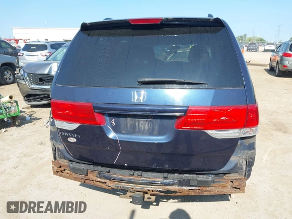 2008 Honda Odyssey EX with VIN 5FNRL38478B078862, listed as a IAAI auction lot 40090252 with 184,583 mi miles. Bid and sale history available at carsss.com. Image 6.