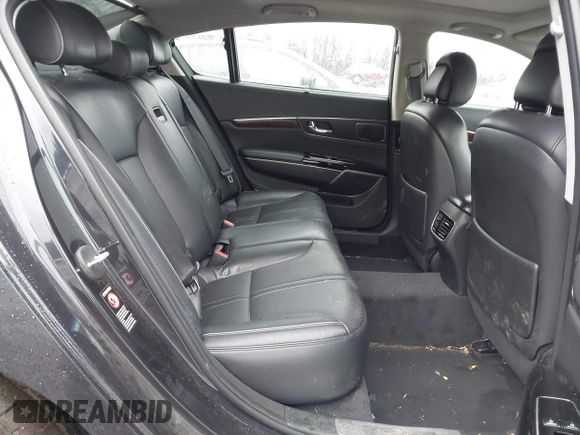 2015 Kia K900 Luxury with VIN KNALW4D42F6022892, listed as a IAAI auction lot 41965389 with 46,294 mi miles. Bid and sale history available at carsss.com. Image 8.