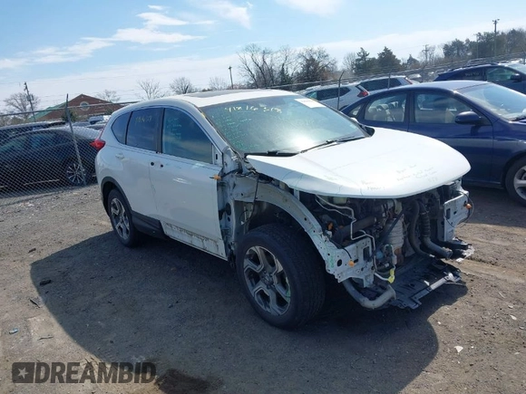 2018 Honda CR-V EX-L with VIN 5J6RW2H89JL021967, listed as a IAAI auction lot 41816318 with 110,475 mi miles. Bid and sale history available at carsss.com. Image 1.