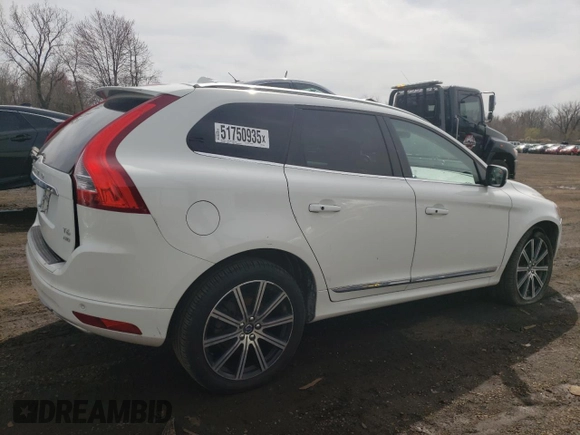 2017 Volvo XC60 Inscription z VIN YV449MRU6H2024840, wystawiony jako Copart lot #51750935 z przebiegiem 99 908 mil mil oraz Szkoda całkowita • Salvage title. Historia ofert i sprzedaży dostępna na DreamBid. Obrazek 3.