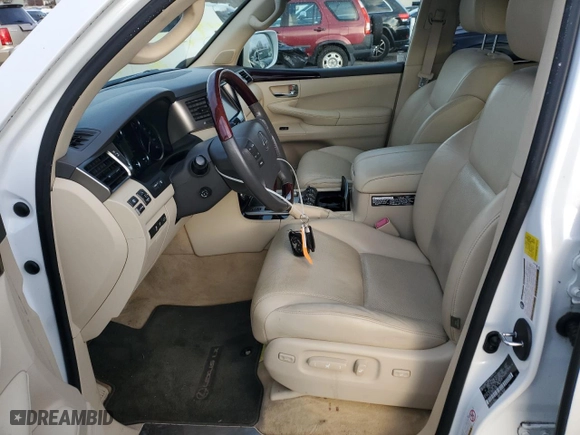 2013 Lexus LX 570 with VIN JTJHY7AX5D4118881, listed as a Copart auction lot 86504474 with 68,129 mi miles and Salvage Title. Bid and sale history available at carsss.com. Image 7.