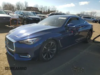 2017 Infiniti Q60 Sport with VIN JN1EV7EL7HM550533, listed as a Copart auction lot 41917754 with 101,226 mi miles and Salvage Title. Bid and sale history available at DreamBid. Image 1.