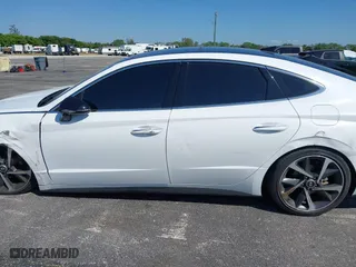 2023 Hyundai Sonata SEL Plus with VIN KMHL44J26PA248794, listed as a IAAI auction lot 41794912 with 28,074 mi miles. Bid and sale history available at carsss.com. Image 13.