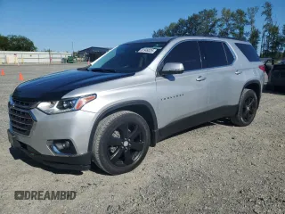 2021 Chevrolet Traverse LT with VIN 1GNEVHKW6MJ123462, listed as a Copart auction lot 61949335 with 62,016 mi miles and Clean title. Bid and sale history available at DreamBid. Image 1.