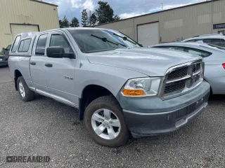 2010 Dodge Ram 1500 ST with VIN 1D7RV1GP2AS142489, listed as a Copart auction lot 44850605 with 186,906 mi miles and Clean Title. Bid and sale history available at carsss.com. Image 1.
