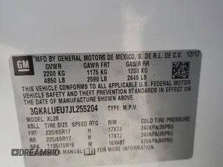2018 GMC Terrain SLE Diesel with VIN 3GKALUEU7JL255204, listed as a Copart auction lot 84230084 with 112,248 mi miles and Salvage Title. Bid and sale history available at carsss.com. Image 14.