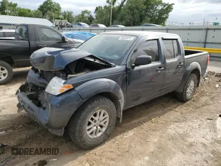 2019 Nissan Frontier SV with VIN 1N6AD0EV0KN711519, listed as a Copart auction lot 58523015 with 85,780 mi miles and Salvage title. Bid and sale history available at DreamBid. Image 1.
