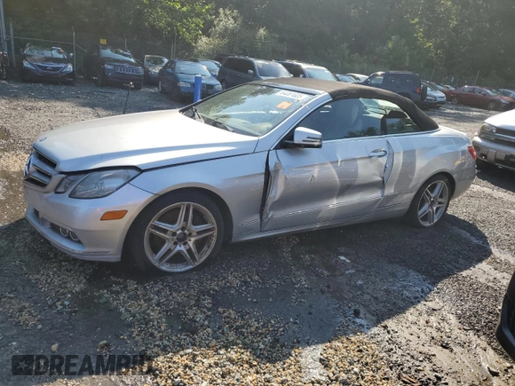 2011 Mercedes-Benz E 350 with VIN WDDKK5GF3BF092205, listed as a Copart auction lot 64381605 with Not provided miles and Salvage title. Bid and sale history available at DreamBid. Image 1.