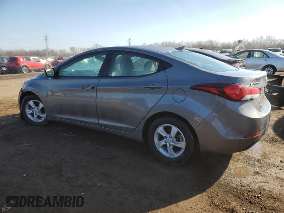 2014 Hyundai Elantra SE with VIN 5NPDH4AE6EH483984, listed as a Copart auction lot 48506655 with 69,829 mi miles and Salvage title. Bid and sale history available at DreamBid. Image 2.