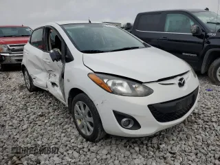 2011 Mazda 2 Sport with VIN JM1DE1HY9B0109644, listed as a Copart auction lot 86347414 with 168,443 mi miles and Salvage Title. Bid and sale history available at carsss.com. Image 4.