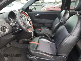 2014 FIAT 500e with VIN 3C3CFFGE7ET294754, listed as a Copart auction lot 84919984 with 108,622 mi miles and Salvage Title. Bid and sale history available at carsss.com. Image 7.