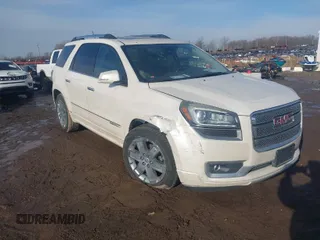 2014 GMC Acadia Denali with VIN 1GKKRTKD6EJ297278, listed as a IAAI auction lot 41643041 with 139,355 mi miles. Bid and sale history available at carsss.com. Image 1.