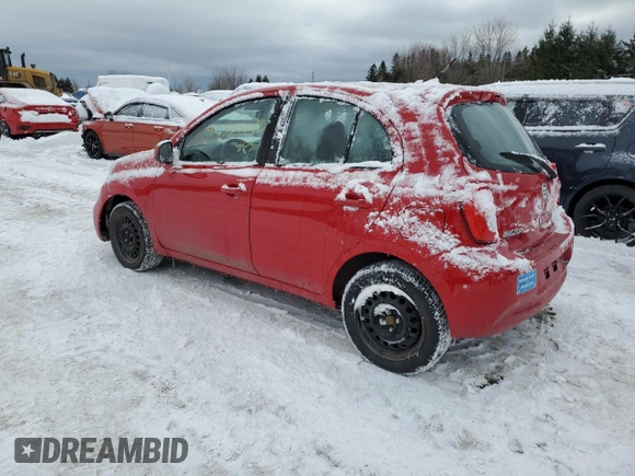2017 Nissan Micra S z VIN 3N1CK3CP9HL236293, wystawiony jako Copart lot #43354275 z przebiegiem 87 983 mil mil oraz Szkody całkowita. Historia ofert i sprzedaży dostępna na DreamBid. Obrazek 2.