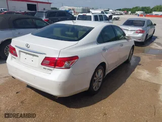 2011 Lexus ES 350 with VIN JTHBK1EGXB2419820, listed as a IAAI auction lot 41901009 with 139,648 mi miles. Bid and sale history available at carsss.com. Image 4.