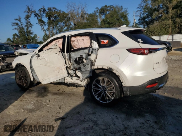 2016 Mazda CX-9 Grand Touring with VIN JM3TCADY3G0122945, listed as a Copart auction lot 87018034 with Not Provided miles and Salvage Title. Bid and sale history available at DreamBid. Image 2.