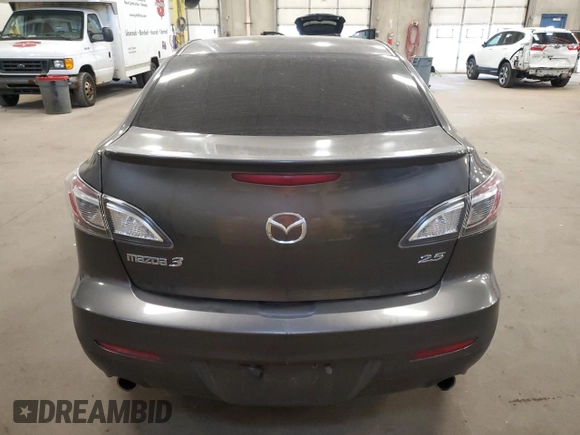 2010 Mazda 3 S Sport with VIN JM1BL1S54A1335630, listed as a Copart auction lot 54995035 with 171,188 mi miles and Salvage Title. Bid and sale history available at DreamBid. Image 6.