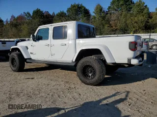 2021 Jeep Gladiator High Altitude с VIN 1C6HJTFG8ML608303, выставлен на аукционе Copart как лот 80255274 с пробегом 56 191 миль миль и Списание • Salvage title. История ставок и продаж доступна на DreamBid. Изображение 2.