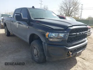 2023 Ram 2500 Tradesman with VIN 3C6UR5HL2PG587012, listed as a IAAI auction lot 41704685 with 78,629 mi miles. Bid and sale history available at carsss.com. Image 1.