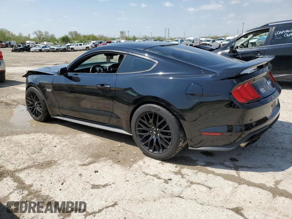 2018 Ford Mustang GT z VIN 1FA6P8CF4J5106417, wystawiony jako Copart lot #53315025 z przebiegiem 61 852 mil mil oraz Szkoda całkowita • Salvage title. Historia ofert i sprzedaży dostępna na DreamBid. Obrazek 2.
