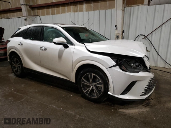 2024 Lexus RX 350 with VIN 2T2BAMCA5RC043460, listed as a Copart auction lot 48196955 with 5,704 mi miles and Salvage Title. Bid and sale history available at DreamBid. Image 4.