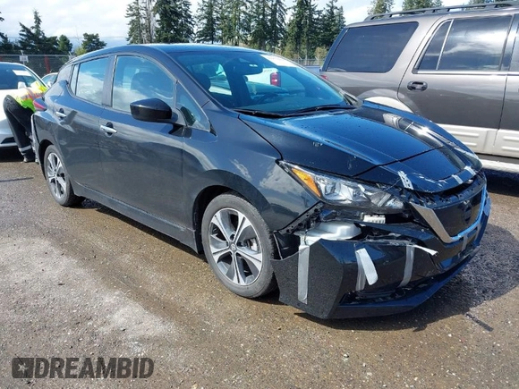 2019 Nissan LEAF SV z VIN 1N4AZ1CPXKC320748, wystawiony jako IAAI lot #41953264 z przebiegiem 35 080 mil mil oraz . Historia ofert i sprzedaży dostępna na DreamBid. Obrazek 1.