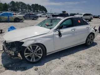 2018 Mercedes-Benz C 300 with VIN WDDWF4JB9JR351492, listed as a Copart auction lot 58386025 with Not provided miles and Salvage title. Bid and sale history available at DreamBid. Image 1.