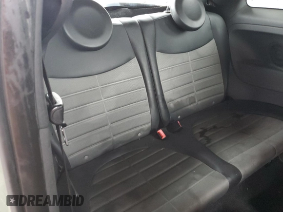 2012 FIAT 500 Sport with VIN 3C3CFFBR9CT106050, listed as a Copart auction lot 58928775 with 201,074 mi miles and Salvage title. Bid and sale history available at DreamBid. Image 10.