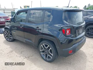 2020 Jeep Renegade Sport with VIN ZACNJAAB2LPM06219, listed as a IAAI auction lot 42063083 with 47,225 mi miles and . Bid and sale history available at DreamBid. Image 3.