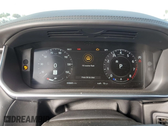 2019 Land Rover Range Rover Sport HSE Dynamic with VIN SALWV2SVXKA419141, listed as a Copart auction lot 79052744 with 58,605 mi miles and Salvage Title. Bid and sale history available at carsss.com. Image 9.
