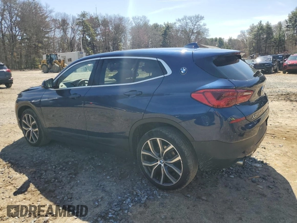 2018 BMW X2 xDrive28i with VIN WBXYJ5C32JEF71888, listed as a Copart auction lot 51972125 with 83,628 mi miles and Salvage Title. Bid and sale history available at carsss.com. Image 2.