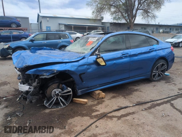 2016 BMW 4 Series 435i xDrive with VIN WBA4B3C51GG528052, listed as a Copart auction lot 53323445 with Not provided miles and Non repairable. Bid and sale history available at DreamBid. Image 1.