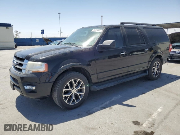 2017 Ford Expedition Max XLT with VIN 1FMJK1JT3HEA58675, listed as a Copart auction lot 51079865 with 183,636 mi miles and Salvage title. Bid and sale history available at DreamBid. Image 1.