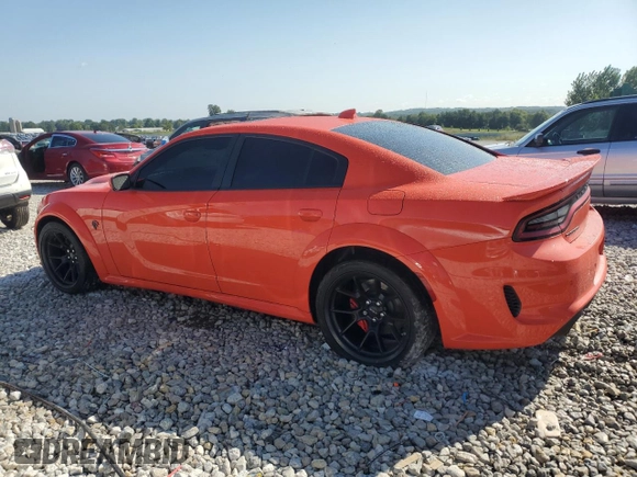 2022 Dodge Charger SRT Hellcat Redeye Widebody with VIN 2C3CDXL9XNH101459, listed as a Copart auction lot 67074044 with 10,701 mi miles and Salvage Title. Bid and sale history available at carsss.com. Image 2.