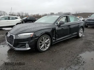 2020 Audi A5 Sportback Premium with VIN WAUANCF54LA006552, listed as a Copart auction lot 81420544 with 81,345 mi miles and Salvage Title. Bid and sale history available at carsss.com. Image 1.