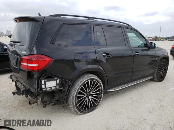 2018 Mercedes-Benz GLS with VIN 4JGDF7FE2JB024457, listed as a Copart auction lot 42387763 with 81,239 mi miles. Bid and sale history available at carsss.com. Image 3.