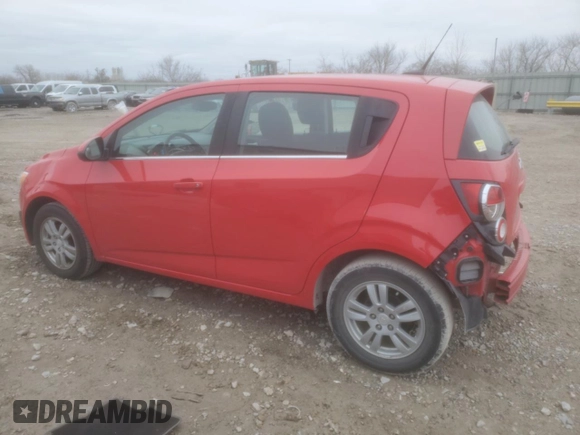 2014 Chevrolet Sonic LT with VIN 1G1JC6SB1E4196455, listed as a Copart auction lot 44398885 with 59,348 mi miles and Salvage Title. Bid and sale history available at carsss.com. Image 2.