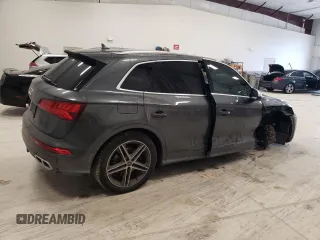 2020 Audi SQ5 Premium Plus with VIN WA1B4AFY4L2124453, listed as a Copart auction lot 38367533 with 0 mi miles. Bid and sale history available at carsss.com. Image 3.