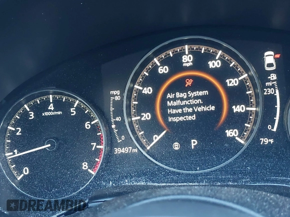 2022 Mazda Mazda3 Hatchback Premium with VIN JM1BPBML8N1520307, listed as a IAAI auction lot 41059877 with 39,497 mi miles. Bid and sale history available at carsss.com. Image 15.