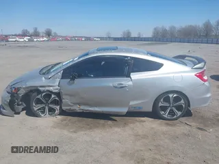 2012 Honda Civic Cpe Si with VIN 2HGFG4A58CH705850, listed as a IAAI auction lot 41782644 with 203,291 mi miles. Bid and sale history available at carsss.com. Image 14.