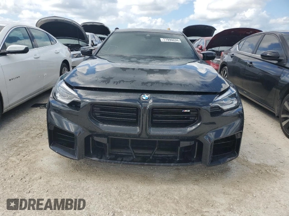 2023 BMW M2 z VIN 3MF13DM07P8D63938, wystawiony jako Copart lot #77996634 z przebiegiem 8 571 mil mil oraz Szkoda całkowita • Salvage title. Historia ofert i sprzedaży dostępna na DreamBid. Obrazek 5.