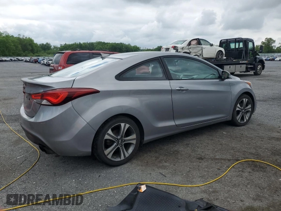 2014 Hyundai Elantra z VIN KMHDH6AH5EU023898, wystawiony jako Copart lot #57201485 z przebiegiem 115 101 mil mil oraz Szkoda całkowita • Salvage title. Historia ofert i sprzedaży dostępna na DreamBid. Obrazek 3.