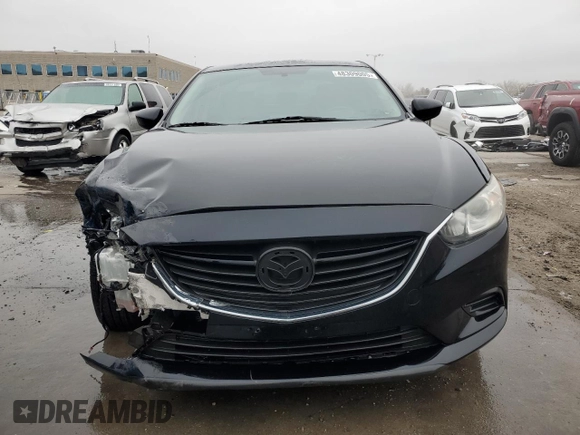 2016 Mazda 6 i Sport with VIN JM1GJ1U5XG1423261, listed as a Copart auction lot 48309005 with 113,305 mi miles and Salvage Title. Bid and sale history available at DreamBid. Image 5.