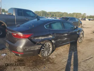 2018 Kia Cadenza Premium with VIN KNALC4J11J5127313, listed as a Copart auction lot 73048234 with 101,171 mi miles and Salvage Title. Bid and sale history available at carsss.com. Image 3.