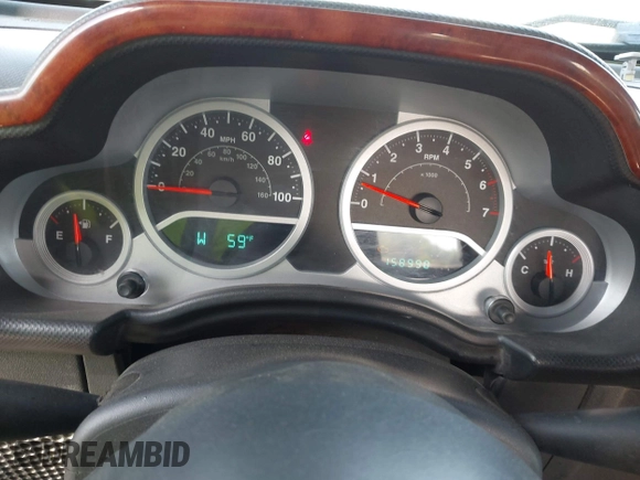 2007 Jeep Wrangler Unlimited Sahara with VIN 1J4GA59177L182593, listed as a IAAI auction lot 42104934 with 158,990 mi miles and . Bid and sale history available at DreamBid. Image 7.