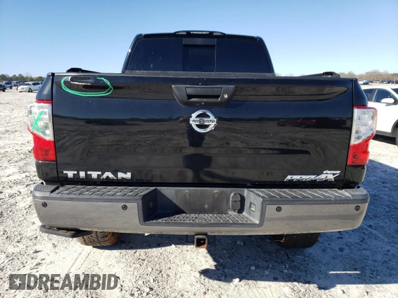 2017 Nissan Titan SV with VIN 1N6AA1E56HN541674, listed as a Copart auction lot 49463325 with 114,520 mi miles and Salvage Title. Bid and sale history available at DreamBid. Image 6.