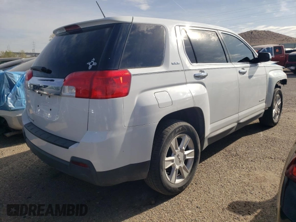 2013 GMC Terrain SLE z VIN 2GKALMEK5D6397882, wystawiony jako Copart lot #49293155 z przebiegiem 110 140 mil mil oraz Szkoda całkowita • Salvage title. Historia ofert i sprzedaży dostępna na DreamBid. Obrazek 3.