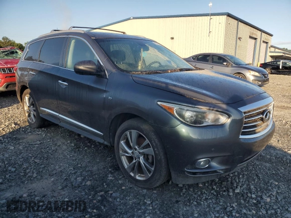 2014 Infiniti QX60 с VIN 5N1AL0MM8EC500692, выставлен на аукционе Copart как лот 62740605 с пробегом Не указан миль и Чистый • Clean title. История ставок и продаж доступна на DreamBid. Изображение 4.